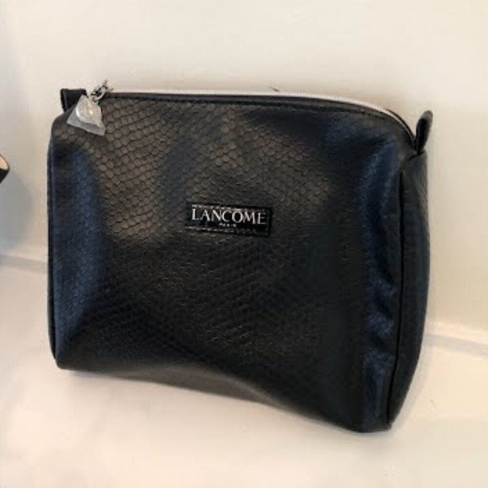 SOLD NEW Lancôme Paris Cosmetic Bag - Black